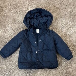 H&M Baby Quilted Hooded Jacket (18M)